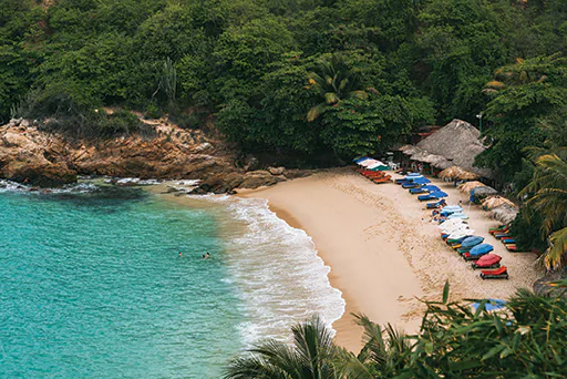 Bundle your flight and hotel together to save on a beach trip this summer.