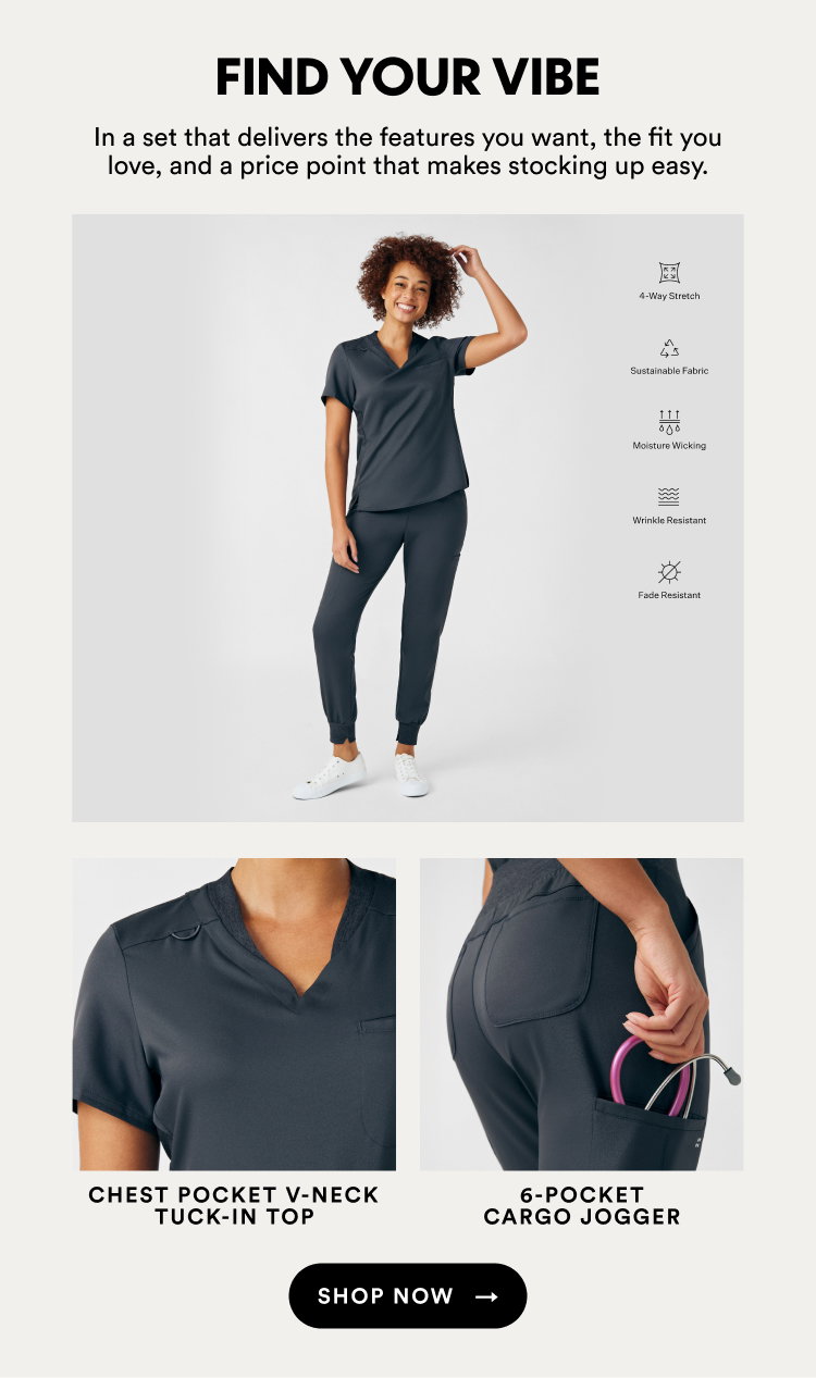 Find Your Vibe | In a set that delivers the features you want, the fit you love, and a price point that makes stocking up easy. | Shop Now 