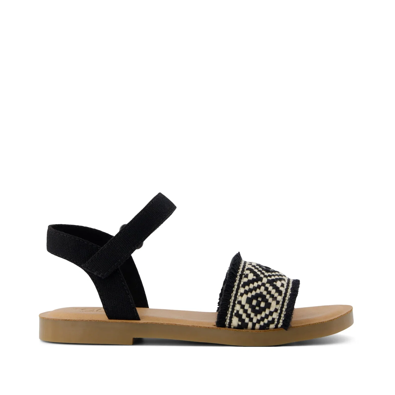 Image of Remi Ankle Strap Kids Sandal Black Diamond Global Strap