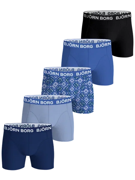 Cotton Stretch Boxers 5-pack