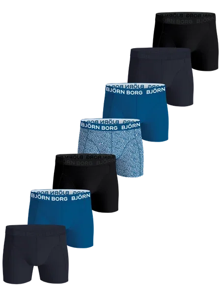 Cotton Stretch Boxers 7-pack