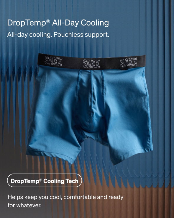 SAXX FREE DropTemp® All Day Cooling Everyday Boxer Brief
