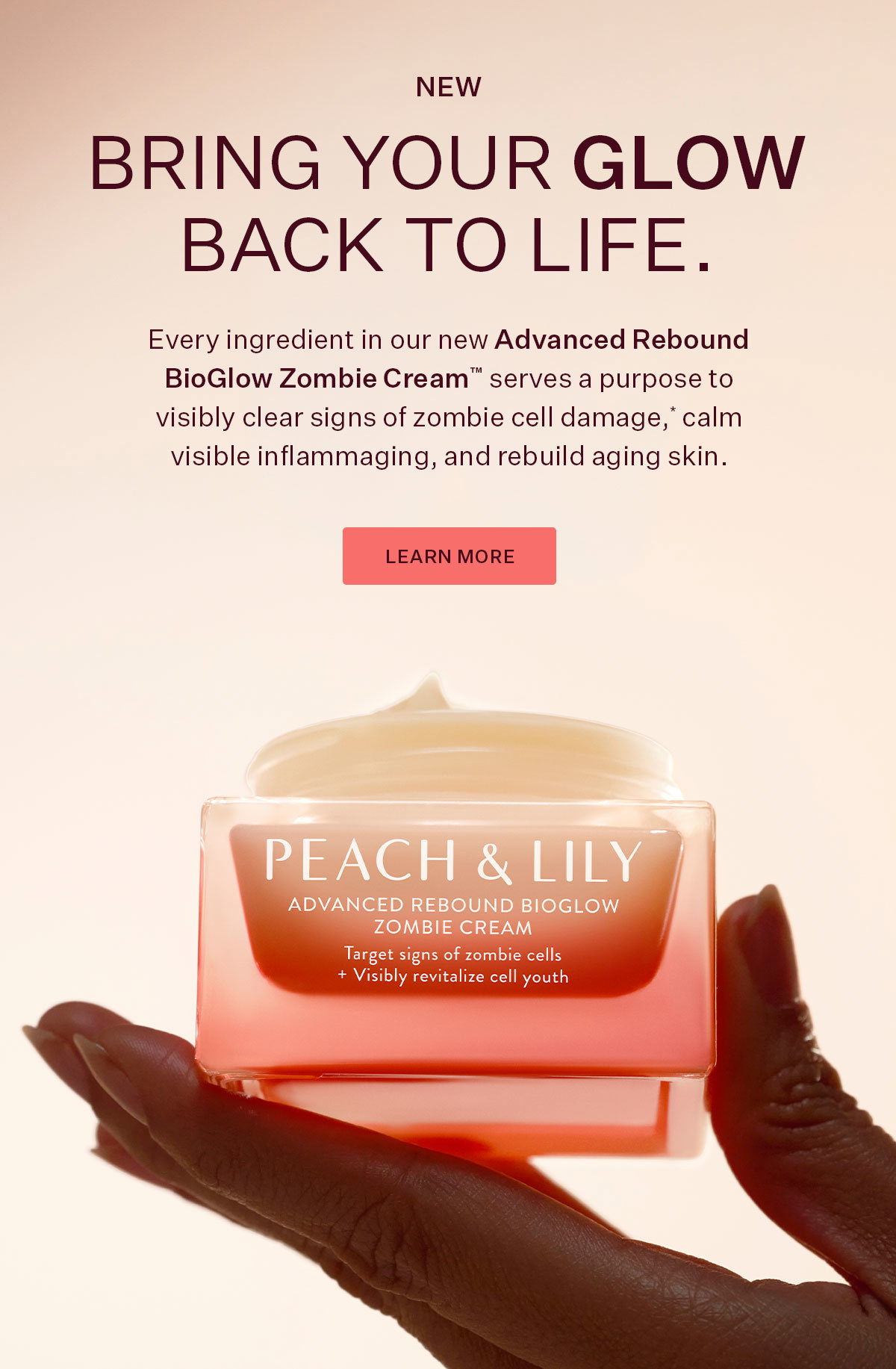 Bring Your Glow Back to Life with Advanced Rebound BioGlow Zombie Cream™