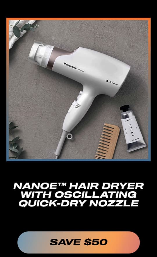 Shop nanoe™ Hair Dryer with Oscillating Quick-Dry Nozzle and Save $50