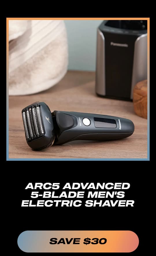 Shop ARC5 Advanced 5-Blade Men's Electric Shaver and Save $30