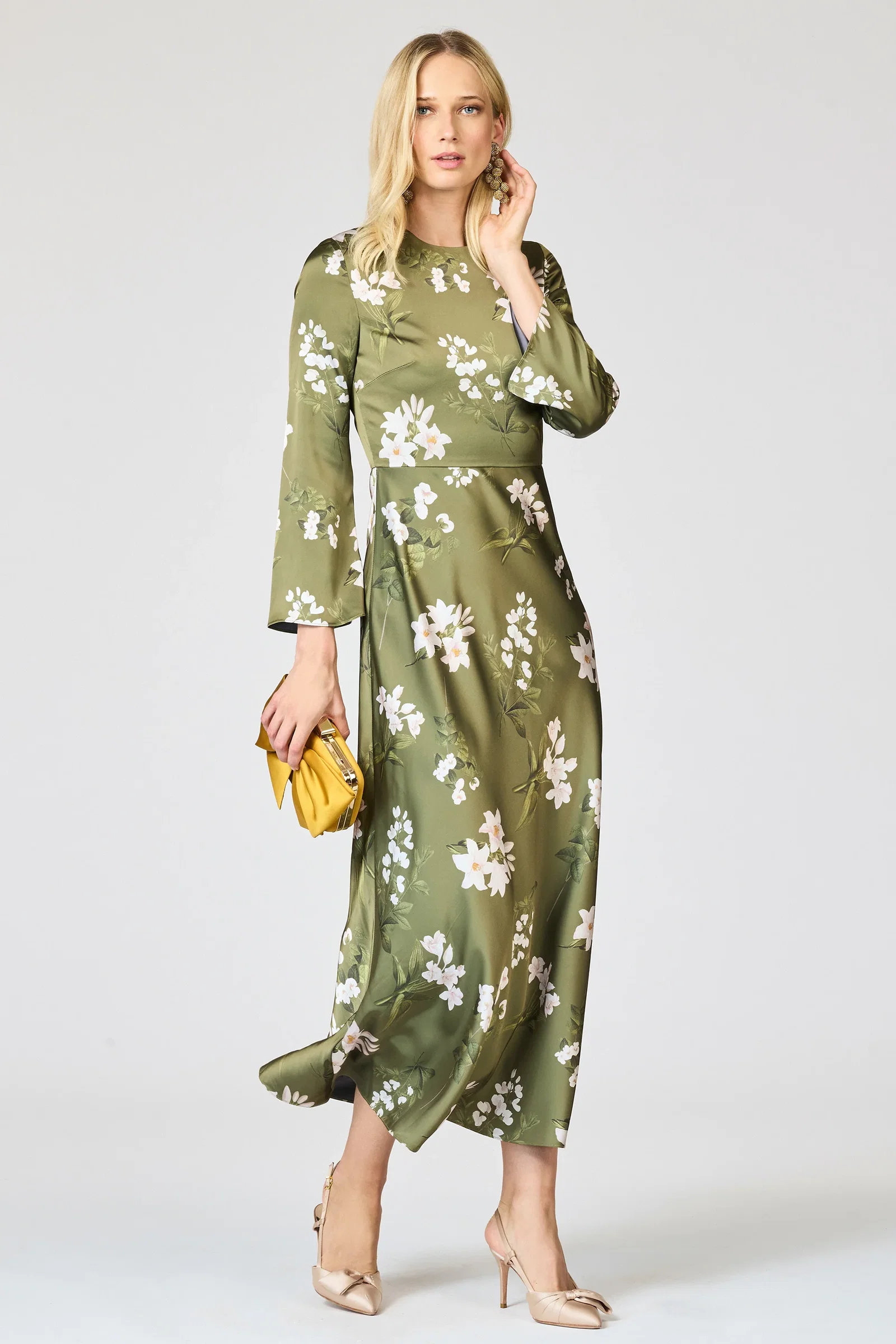Image of TYRA DRESS - MOSS FORMOSA