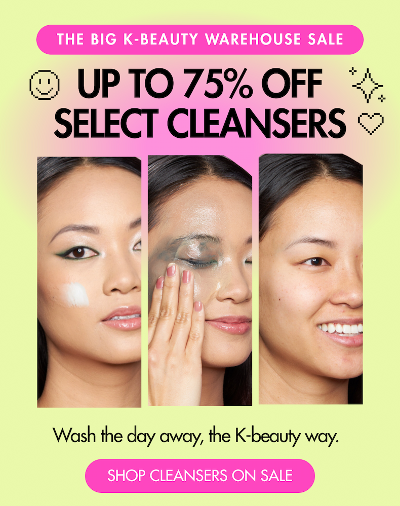 The Big K-Beauty Warehouse Sale up to 75% OFF Select Products
