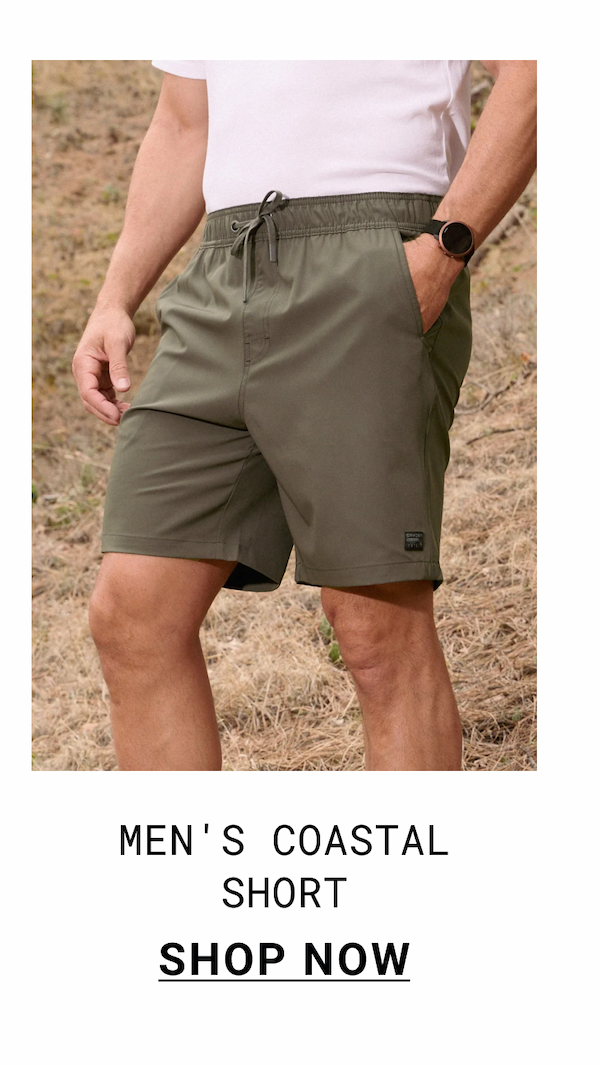 Men's Coastal Short - Pine Green