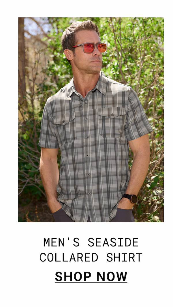 Men's Seaside Collared Shirt - Olive