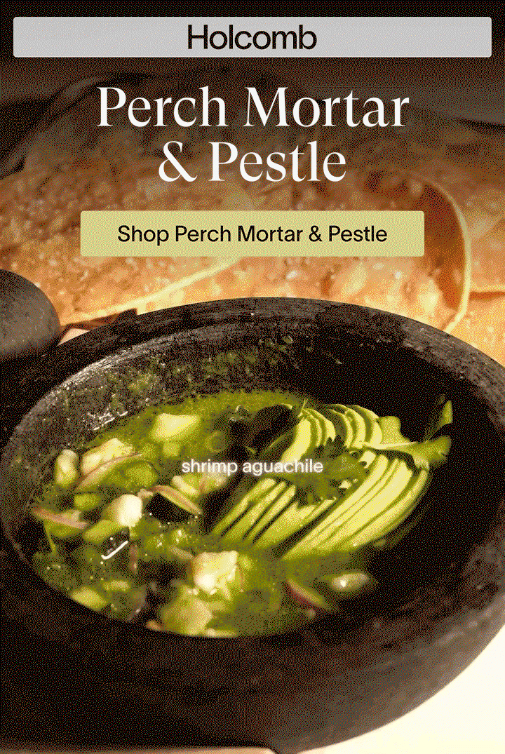 perch mortar and pestle