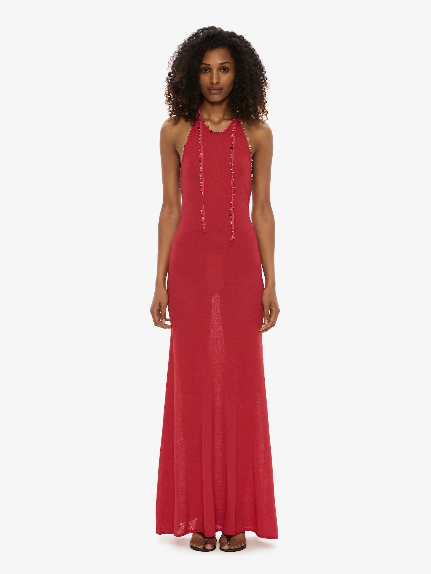 Image of Beach Quartz Halter Dress