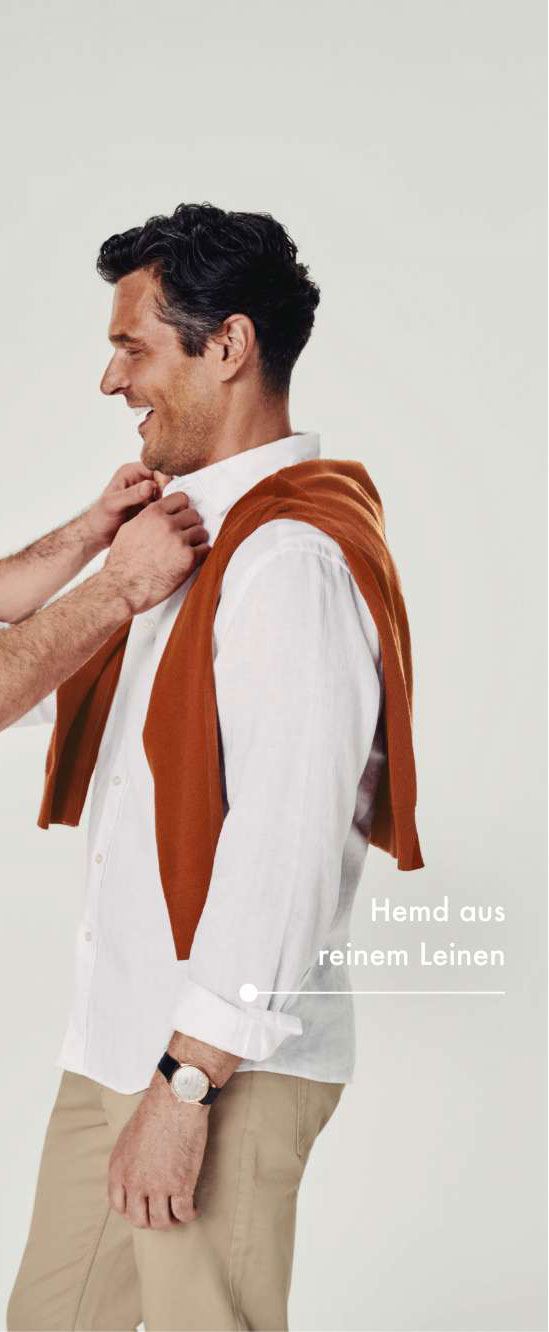 Hemd aus reinem Leinen