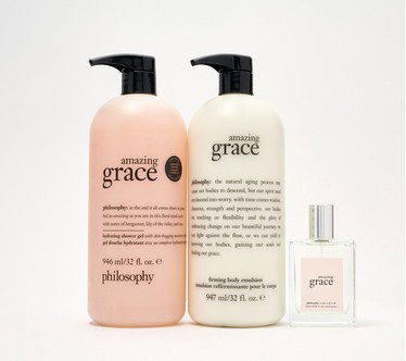 philosophy gracefully cleanse,hydrate & scent 3pc collection