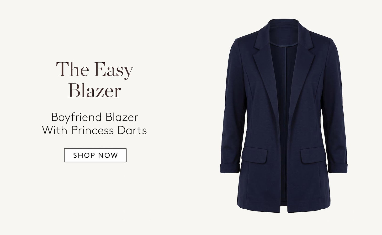 The #1 Versatile Top   Adjustable Sleeve Button Front Woven Top. The Effortless Wide Leg   Kayla Wide Leg Pull-on Trouser. The Modern Puff Sleeve   Snap Front Knit Shirt. The Easy Blazer   Boyfriend Blazer  With Princess Darts. Shop Now.