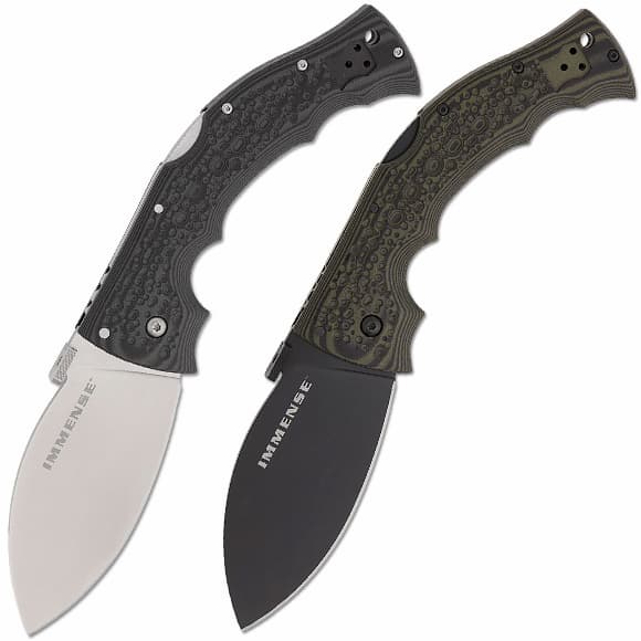 New Cold Steel Immense Folders with Tri-Ad Lock