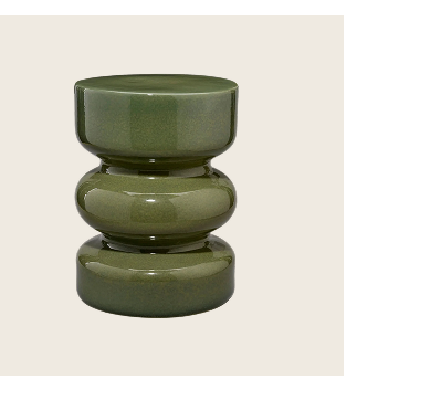Jamie Young Saguaro Ceramic Garden Stool