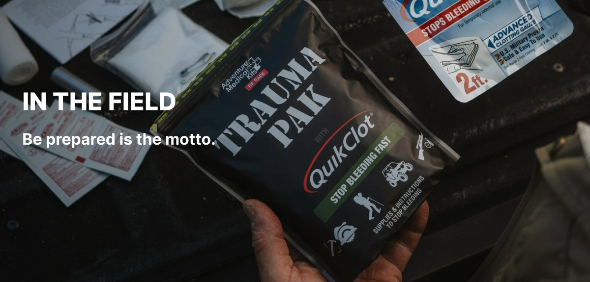 In the Field | Be prepared is the motto