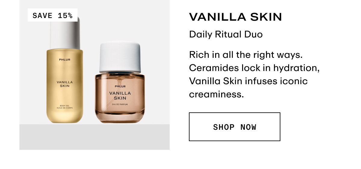 Vanilla Skin - Daily Ritual Duo
