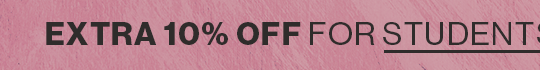 Student discount 