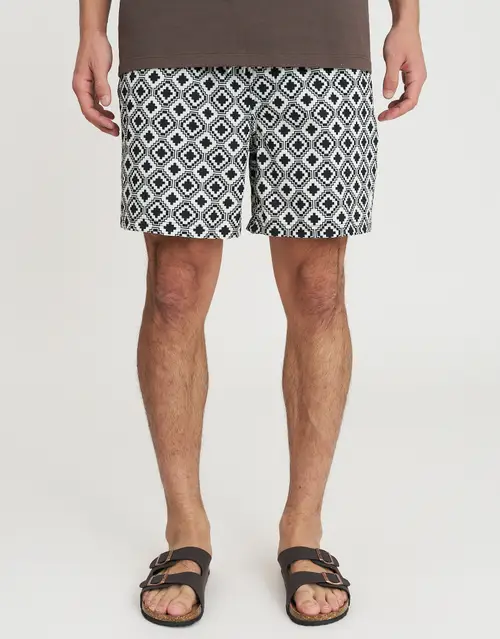 Calais Geo Swim Shorts