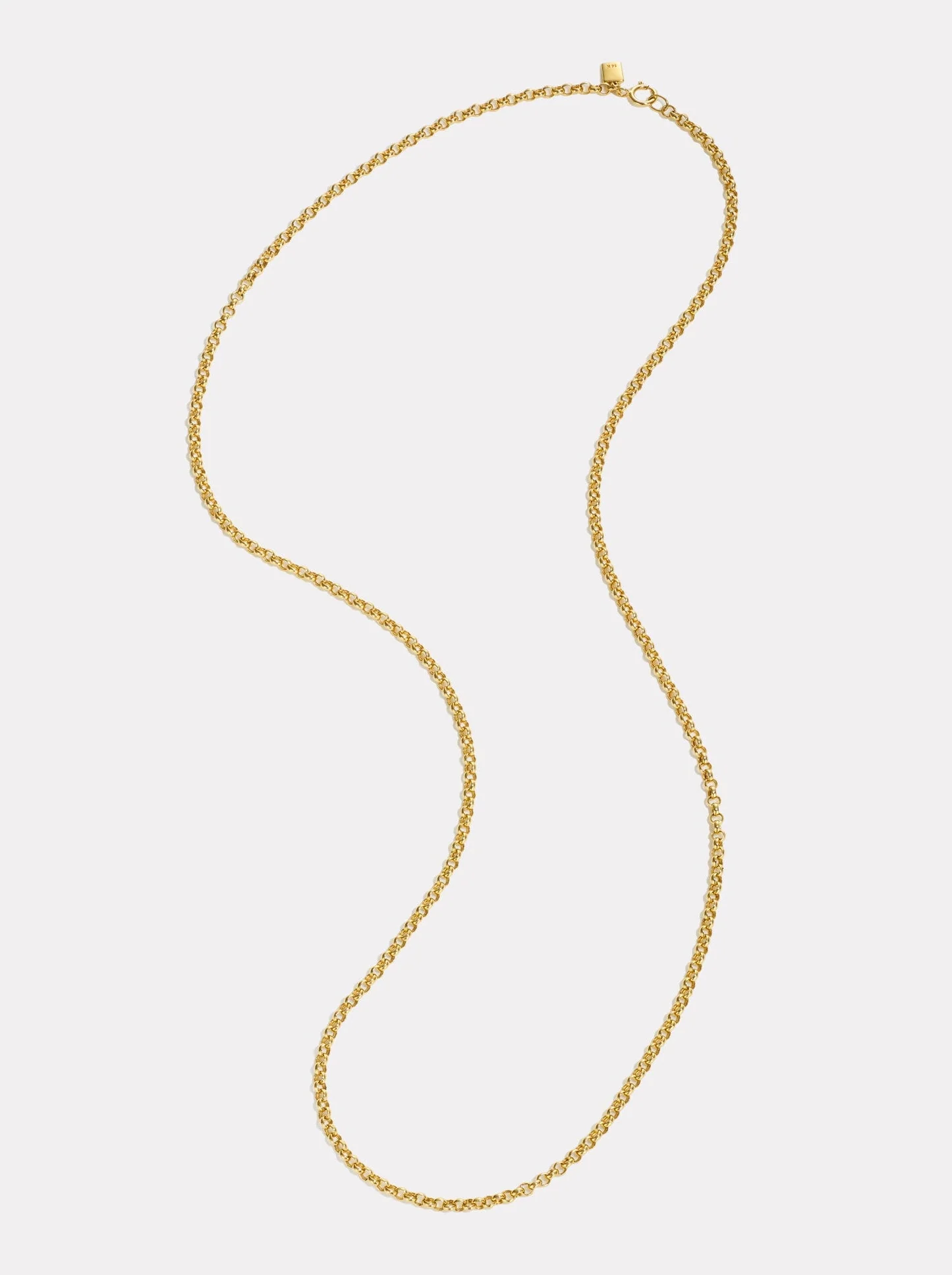 Image of Narrow Gold Belcher Chain | 45 cm