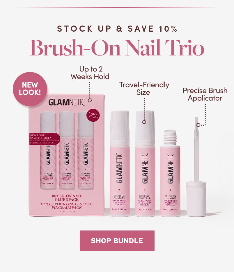 Stock Up & Save 10% Brush-On Nail Trio. Shop Bundle