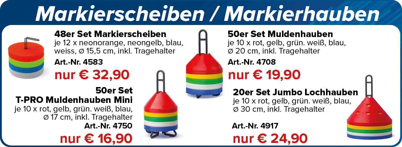 Markierscheiben / Markierhauben
