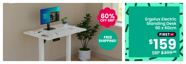 Ergolux Electric Standing Desk 90 x 60cm