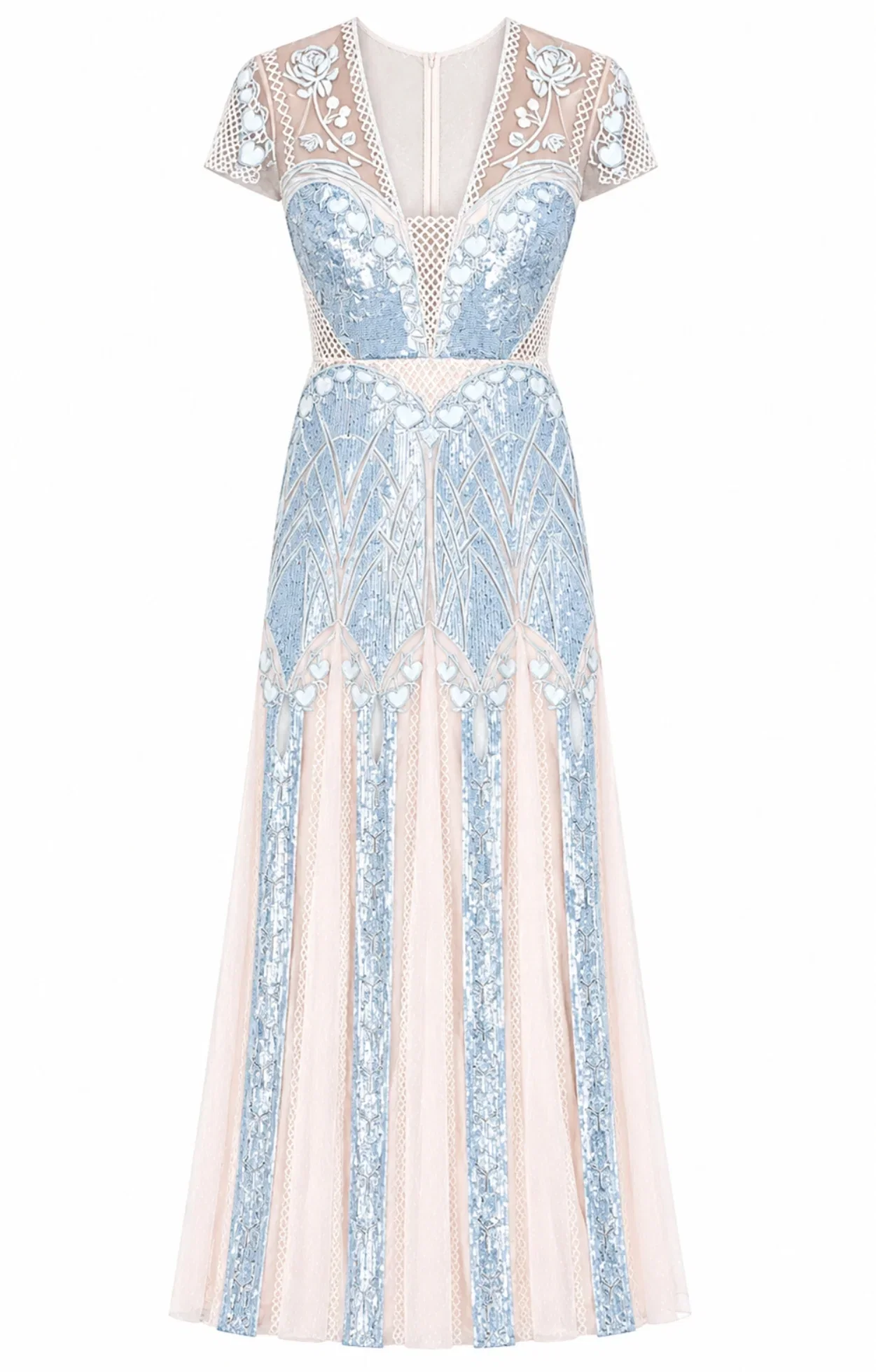 Image of Cabira Gown - Powder Blue