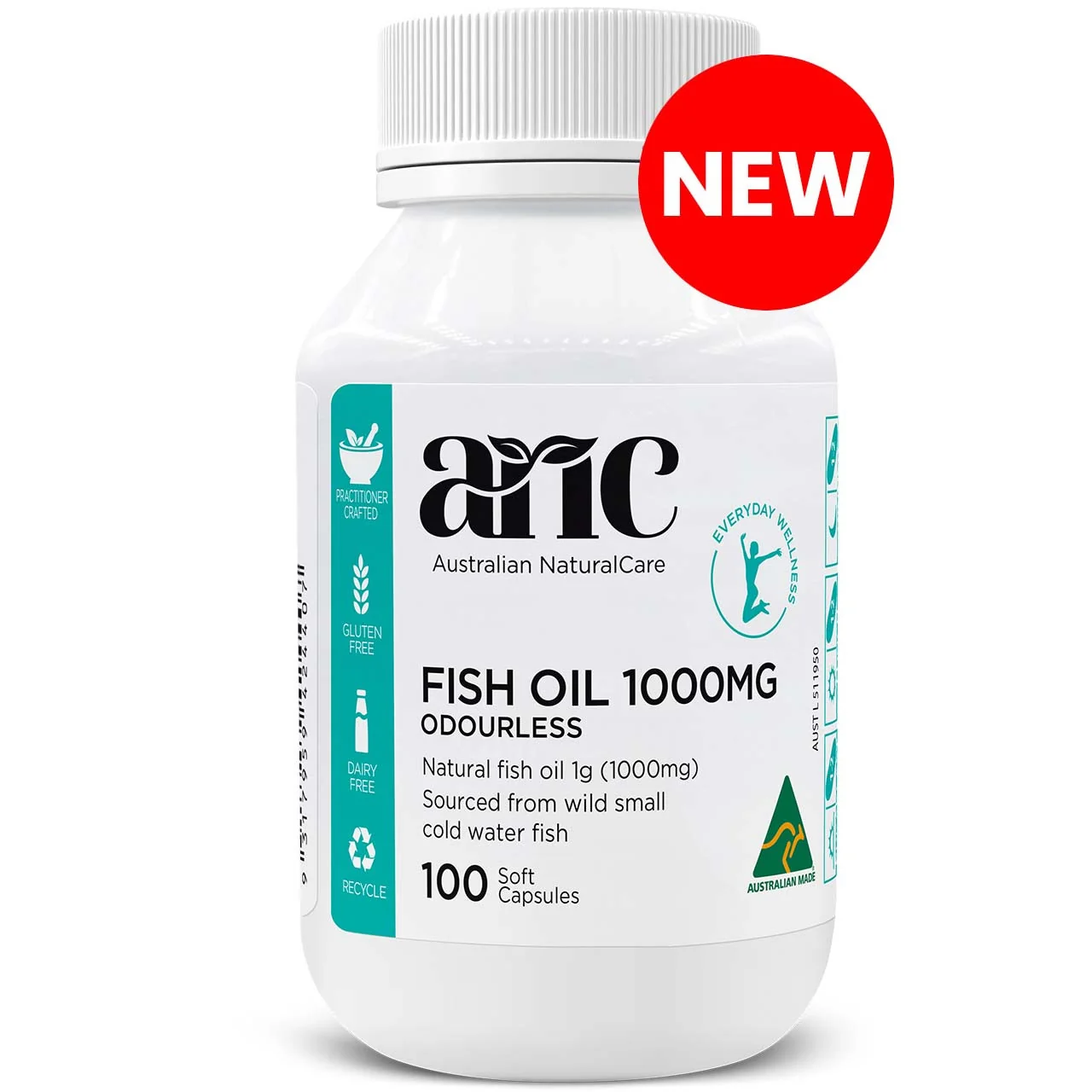 Image of Fish Oil 1000mg Odourless