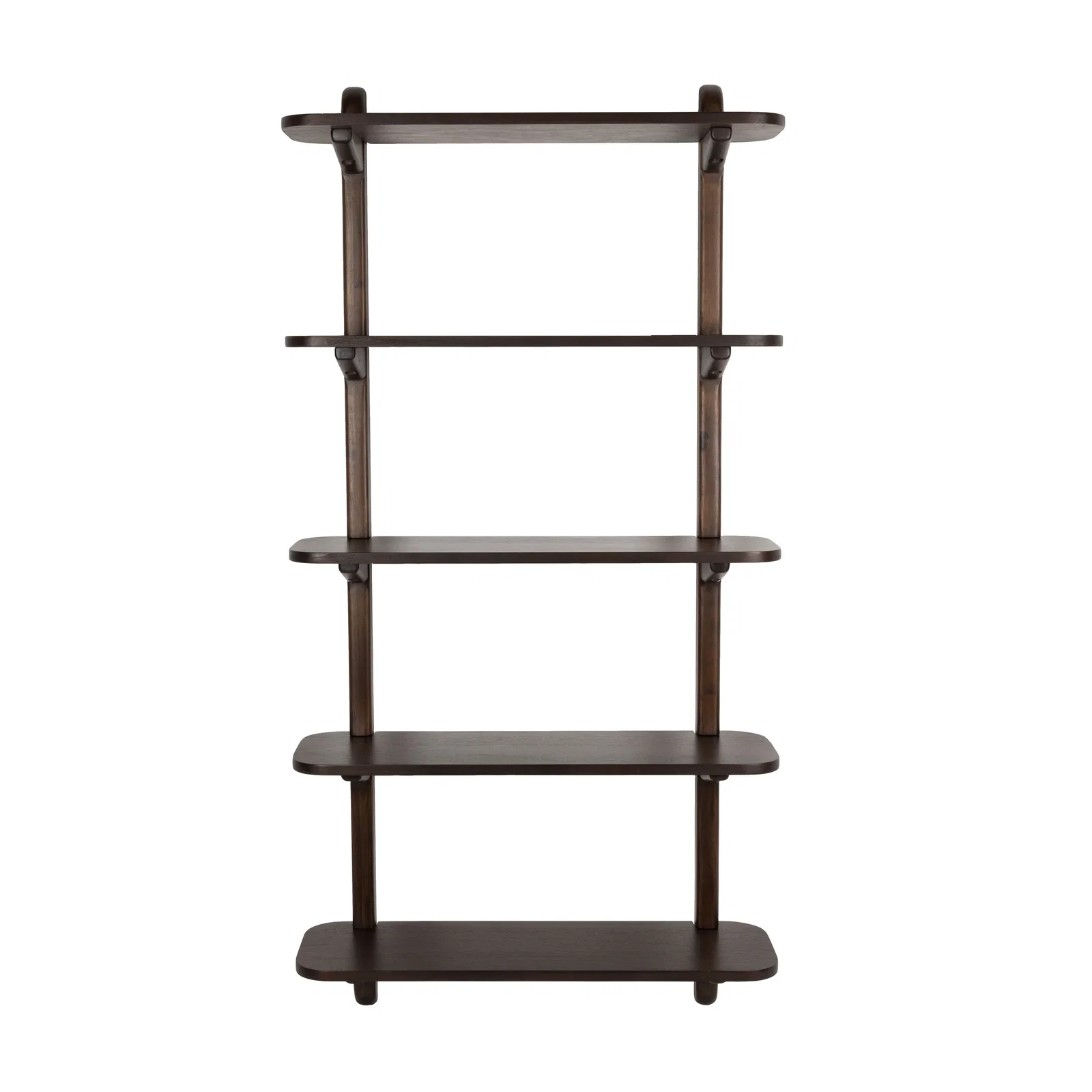 Image of Zuiver Hogar Wandkast/ Wandplanken Donkerbruin