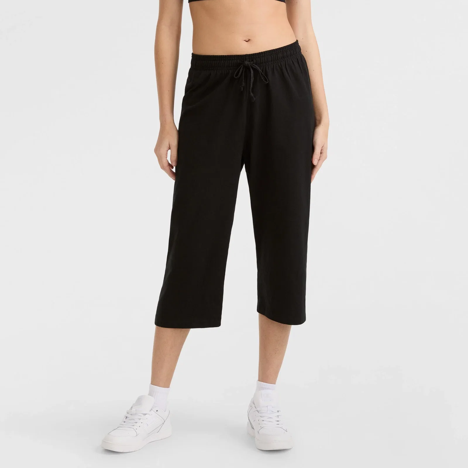 Image of Lightweight Lounge Capri Pants, C Logo