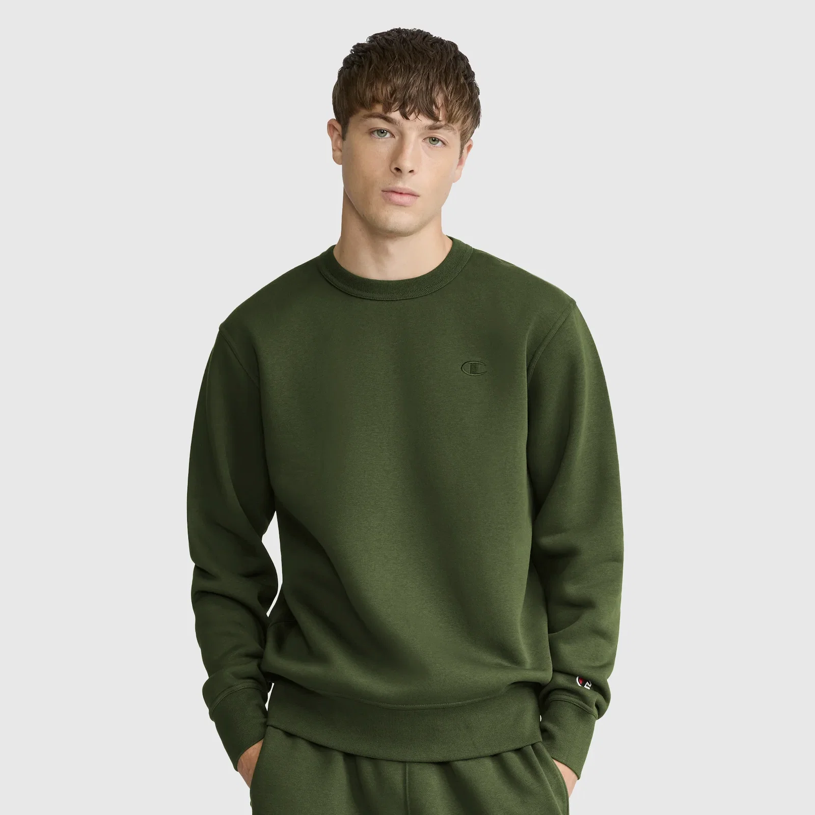 Image of Powerblend Crewneck Sweatshirt, C Logo