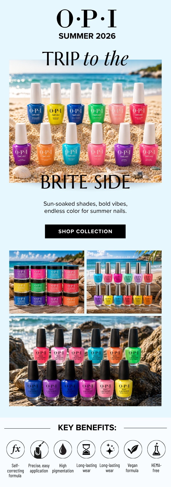 Shop OPI Summer 2026 Trip to the Brite Side Collection