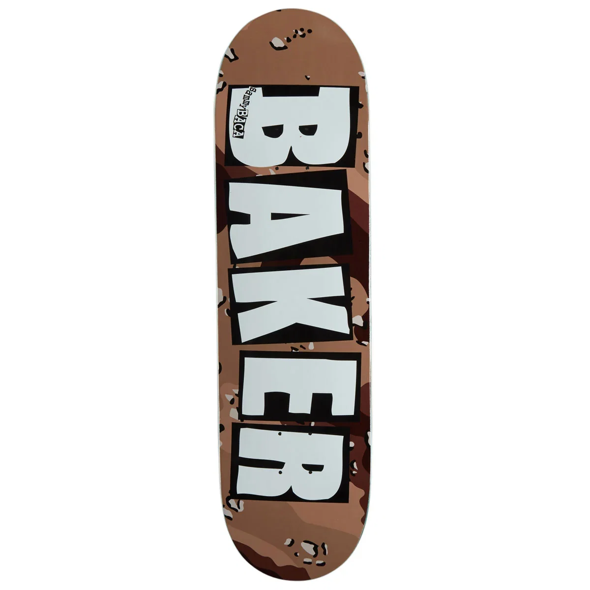 Image of Baker Sammy Baca Brand Logo Desert Storm Skateboard Deck - 8.475"