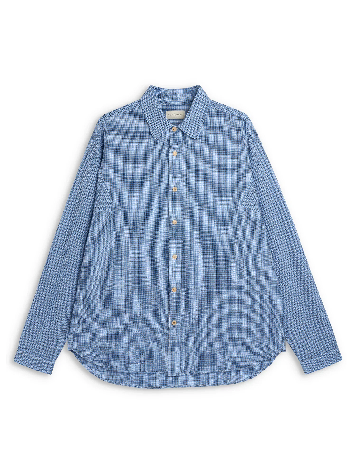 Image of Garrison Long Sleeve Shirt (Loose Fit) Byrne Blue