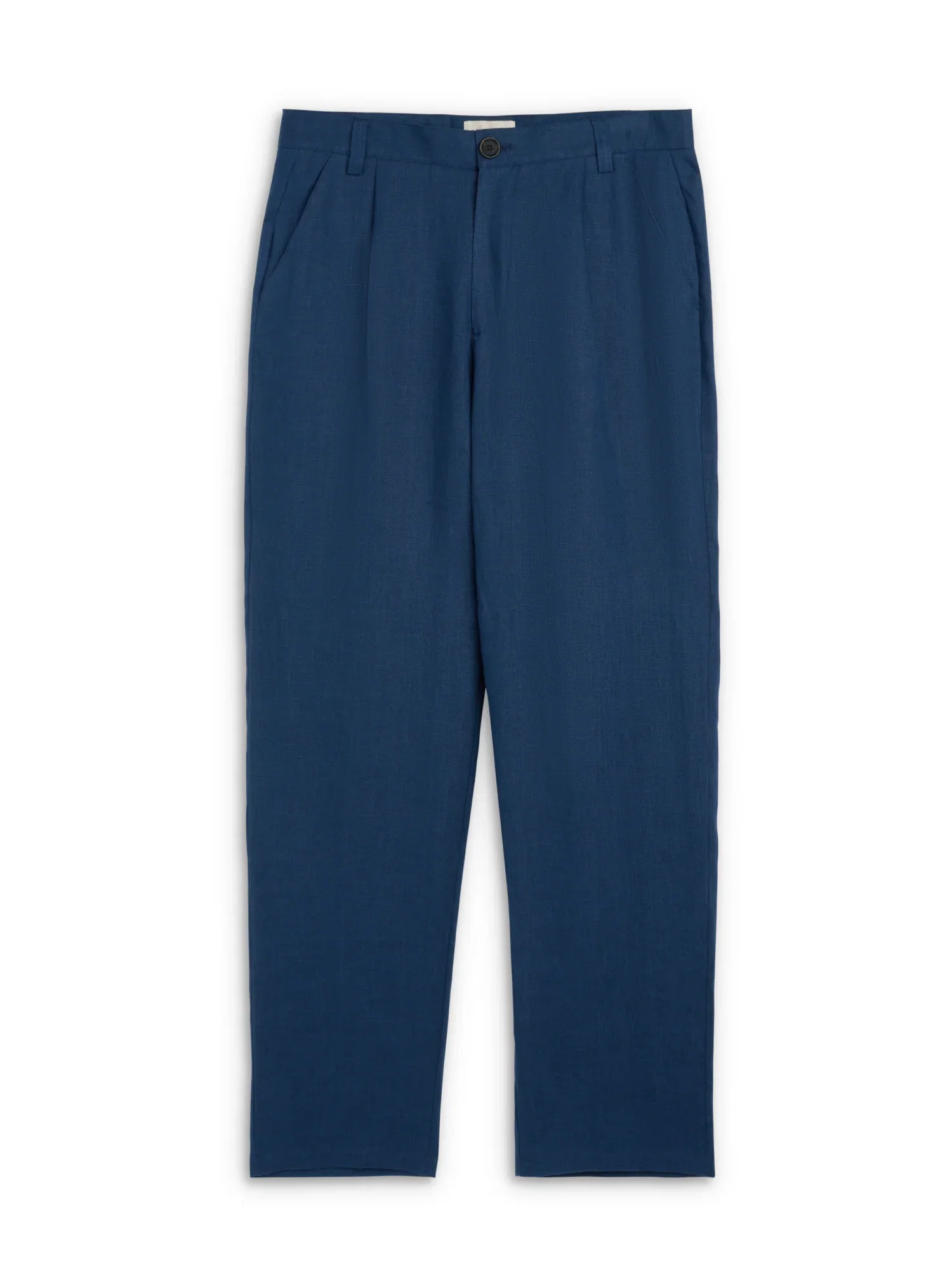 Image of Morton Pleated Trousers Coney Navy