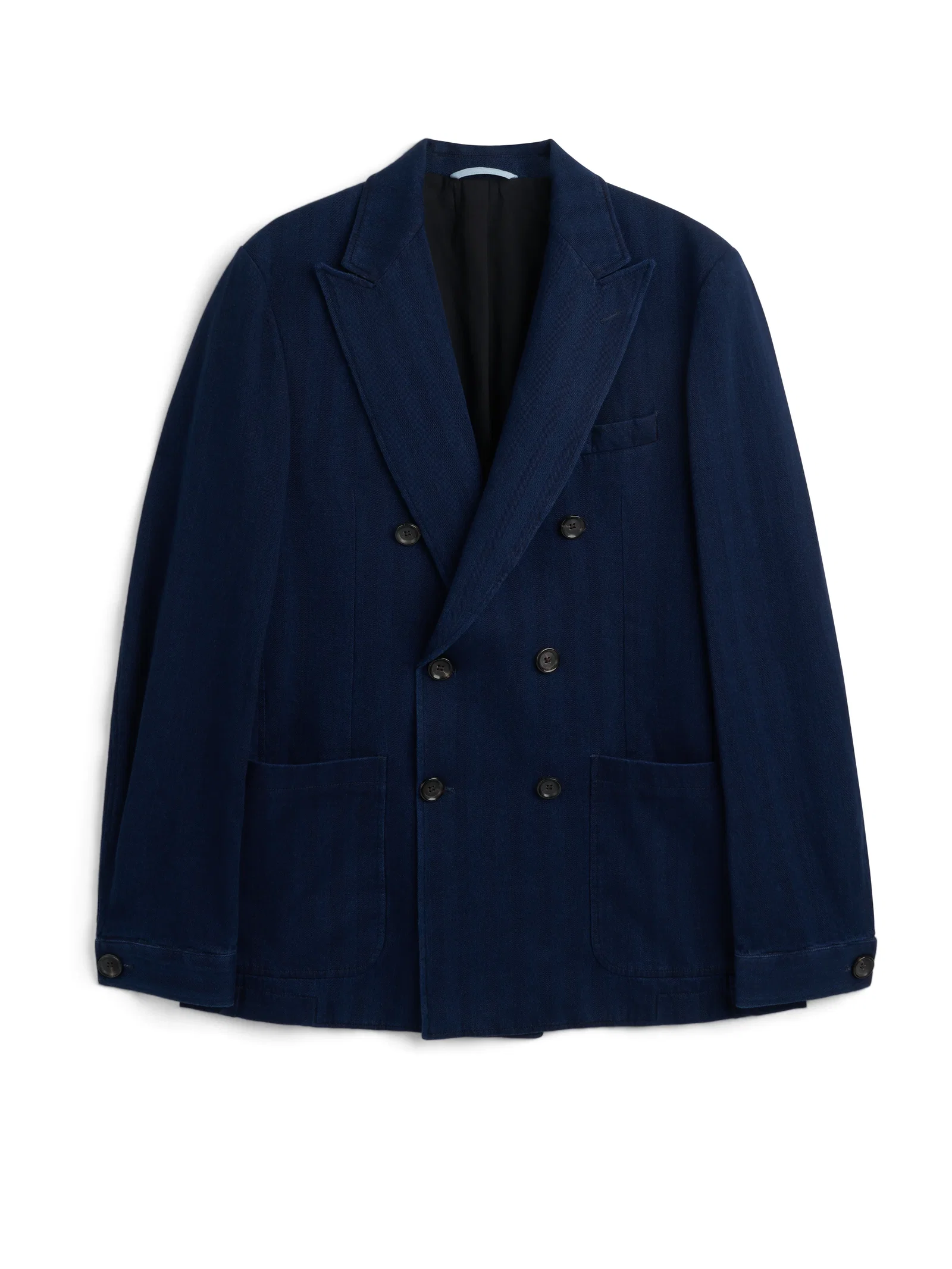 Image of Double Breasted Jacket Faye Indigo Blue