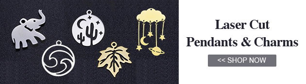Laser Cut Pendants & Charms