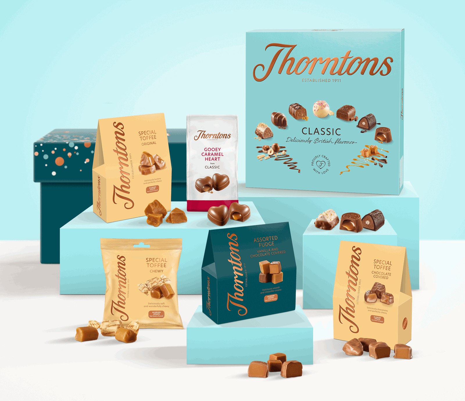 Toffee, Fudge, Caramel Gift Set