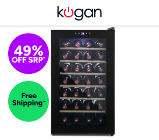 Kogan 28 Bottle Wine Cooler Product Image