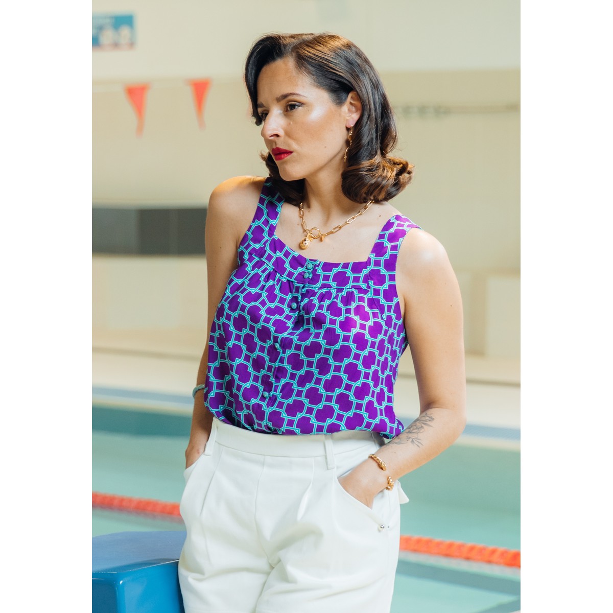 Patron de couture Maison Fauve top Salto