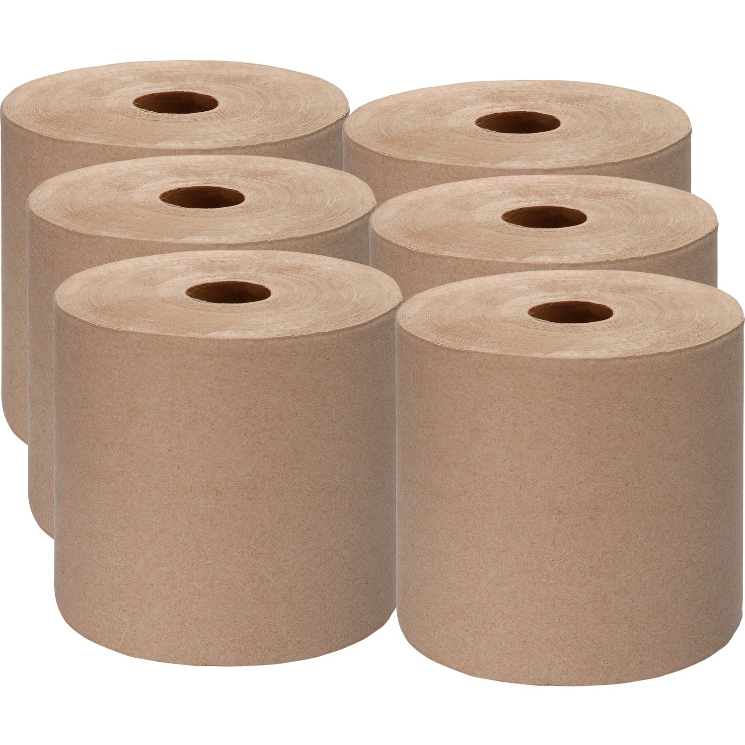 Image of Genuine Joe Hardwound Roll Towels,2