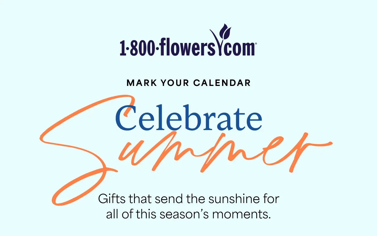 Mark Your Calendar | Celebrate Summer | Gifts that send the sunshine for all of this season’s moments.