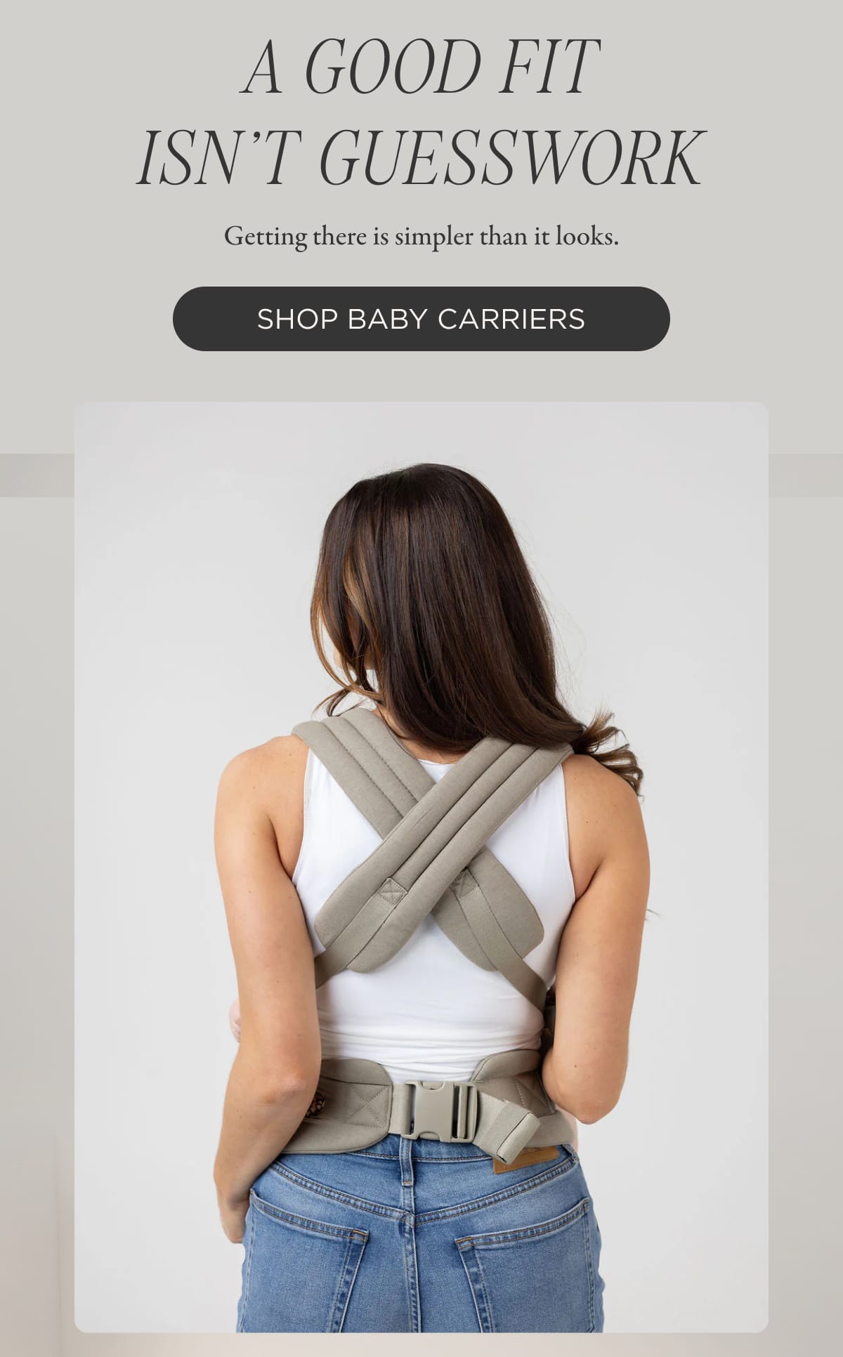 SHOP BABY CARRIERS