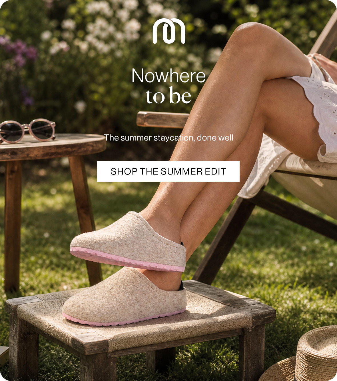Nowhere to be - the summer staycation, done well.