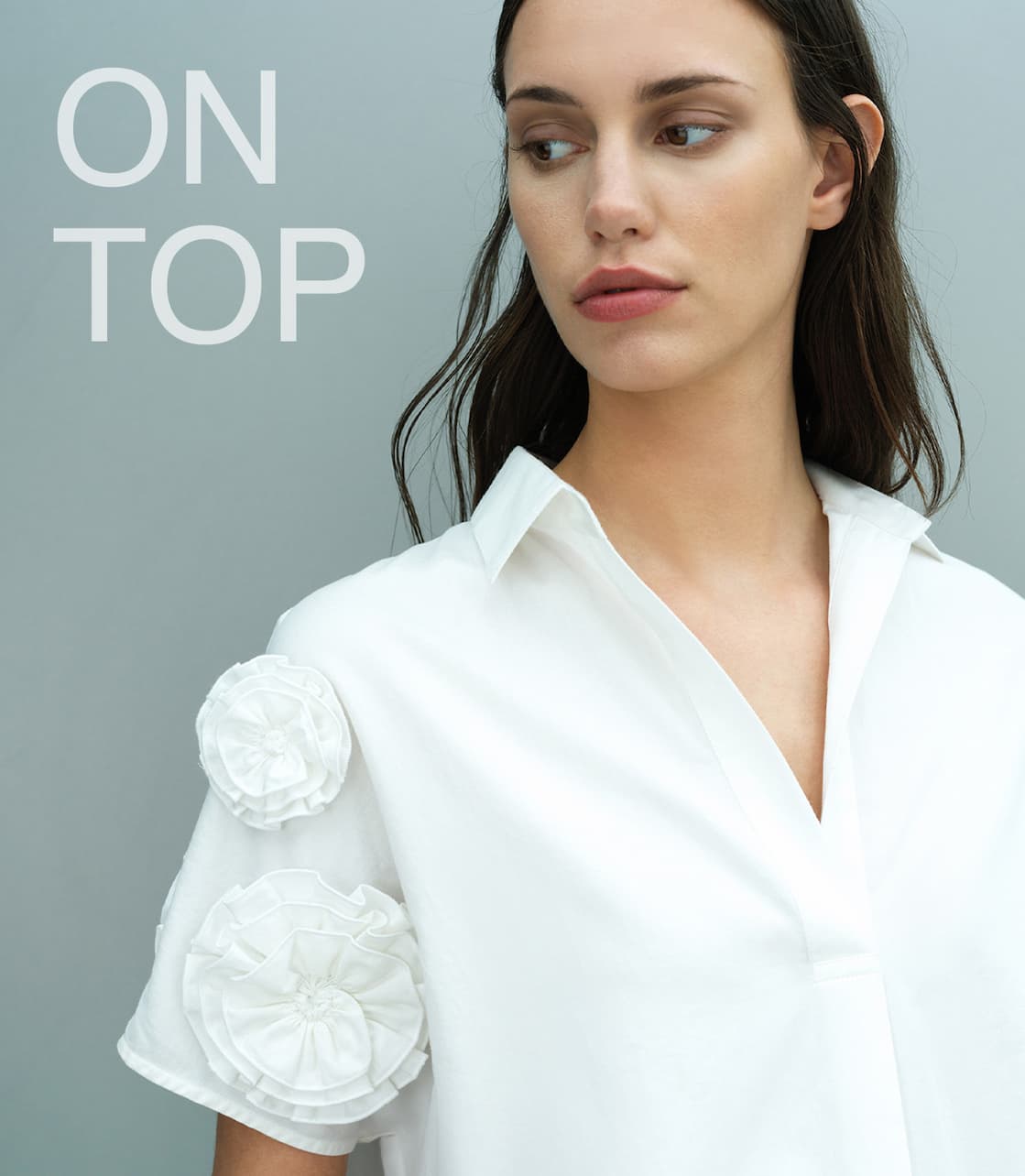 on top