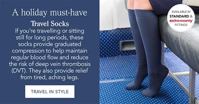 A holiday must-have - Travel Socks