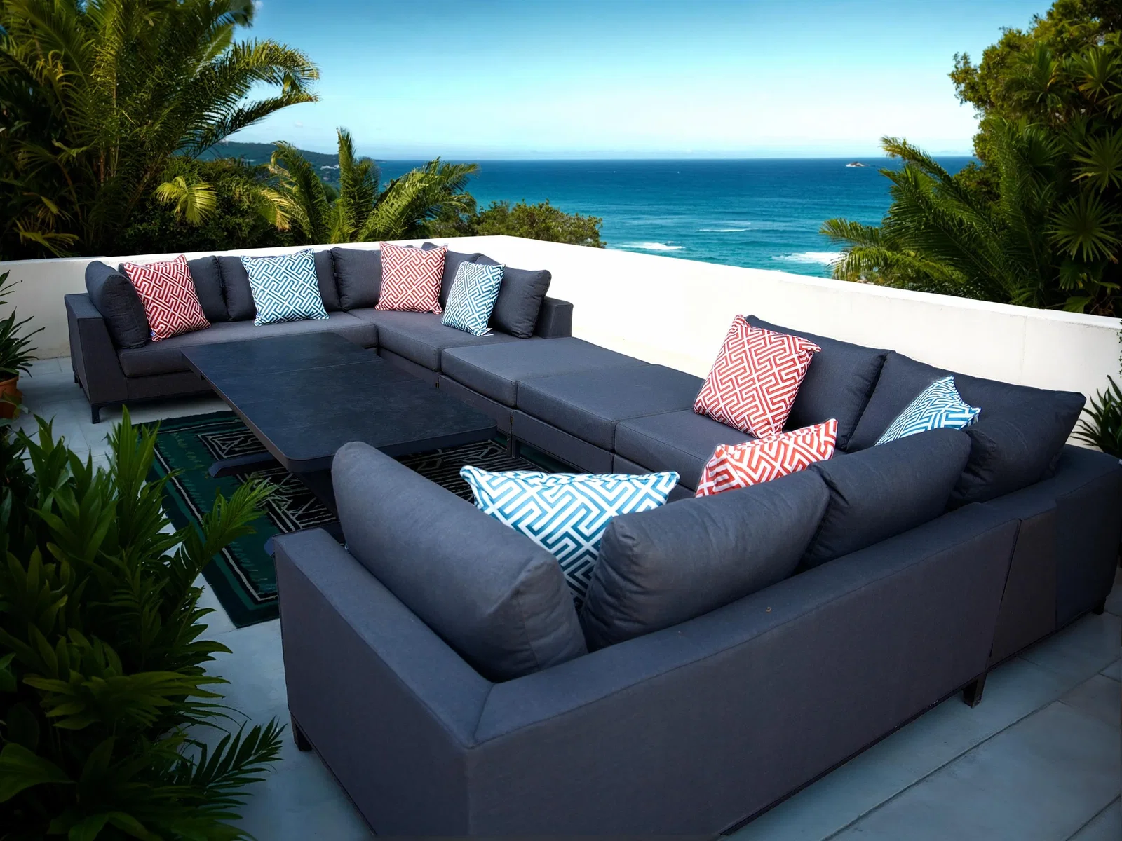 Image of Sicilie Corner Sofa Unit | U-Shaped | July Offer