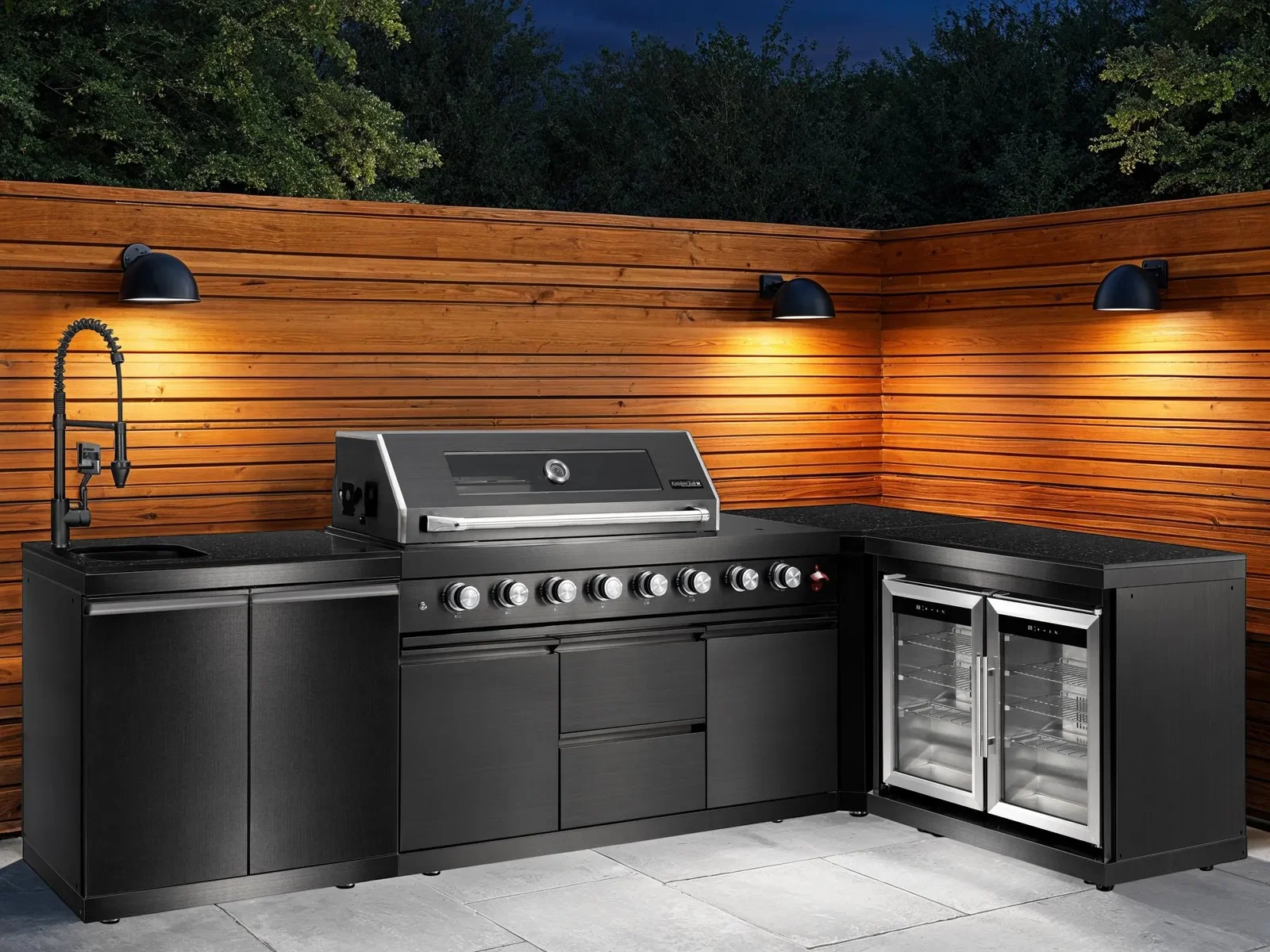 Image of Premium Outdoor Corner Kitchen | Oasis Range | July Offer